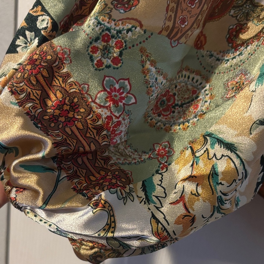 Source Unknown Multicolor Patterned Blouse - Picture 3 of 3